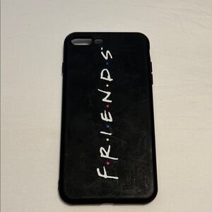 Black FRIENDS Phone Case